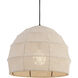 Lunel 1 Light 24 inch Dark Bronze Pendant Ceiling Light
