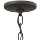 Estate Series Edgewater 3 Light 10 inch Oil Rubbed Bronze Outdoor Hanging Lantern in Non-LED