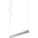 Zepp 1 Light 1.13 inch Satin Nickel Pendant Ceiling Light