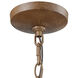 Elk 3 Light 18 inch Wood Tone Chandelier Ceiling Light