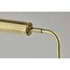 Zane 17 inch 10.00 watt Antique Brass Desk Lamp Portable Light, with Smart Switch