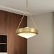 Agate 3 Light 15 inch Champagne Gold Pendant Ceiling Light