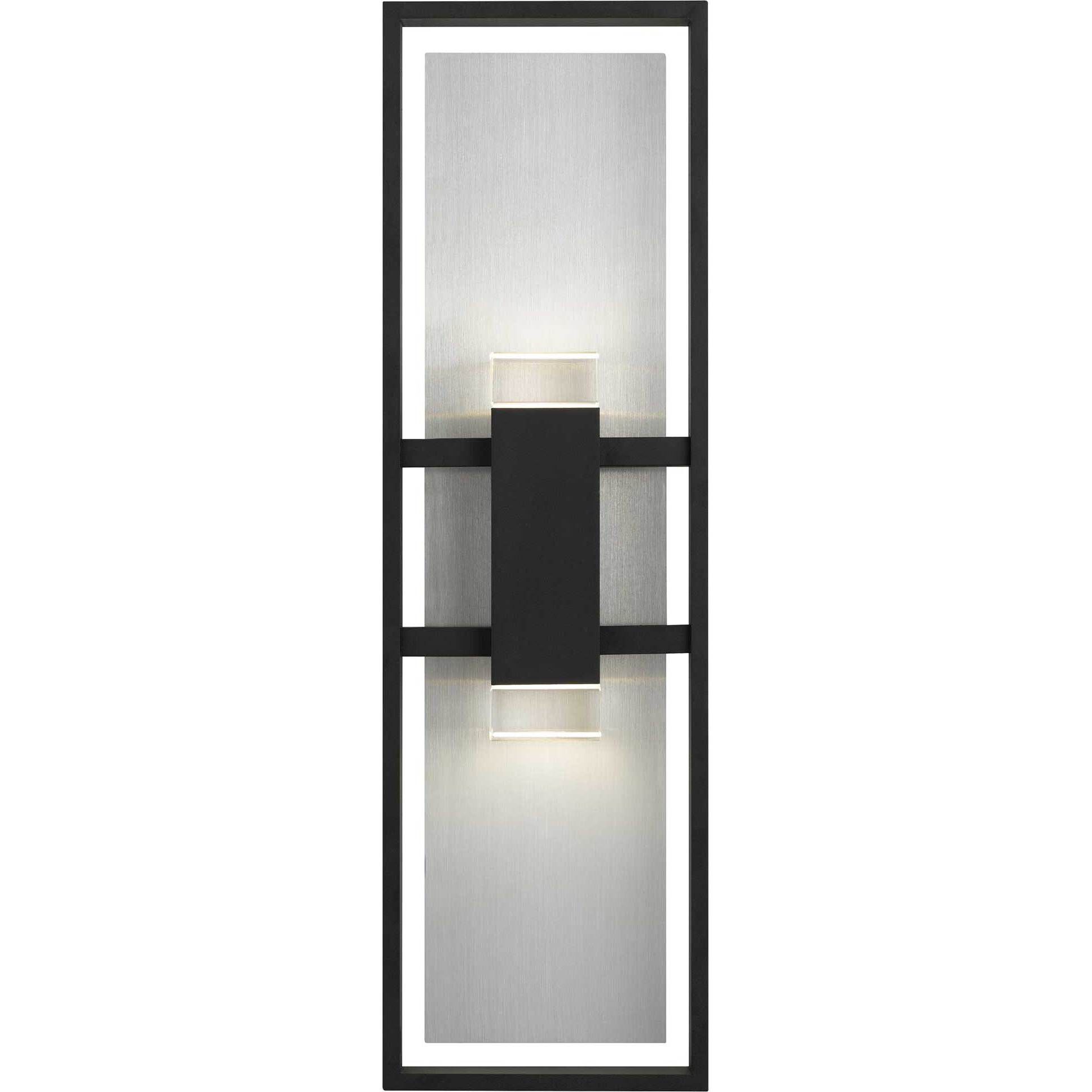 Mars LED 24 inch Sand Black Outdoor Wall Sconce