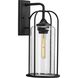 Watch Hill 1 Light 19 inch Textured Black Outdoor Wall Lantern