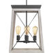 Briarwood 4 Light 15.5 inch Graphite Foyer Pendant Ceiling Light