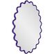 Cloud 36 X 24 inch Royal Purple Mirror