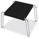 Petra 18 inch Black Accent Stool
