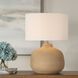 Cline 28.25 inch 150.00 watt Terracotta and Brass Table Lamp Portable Light