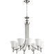 Rossington 8 Light 27 inch Polished Nickel Chandelier Ceiling Light