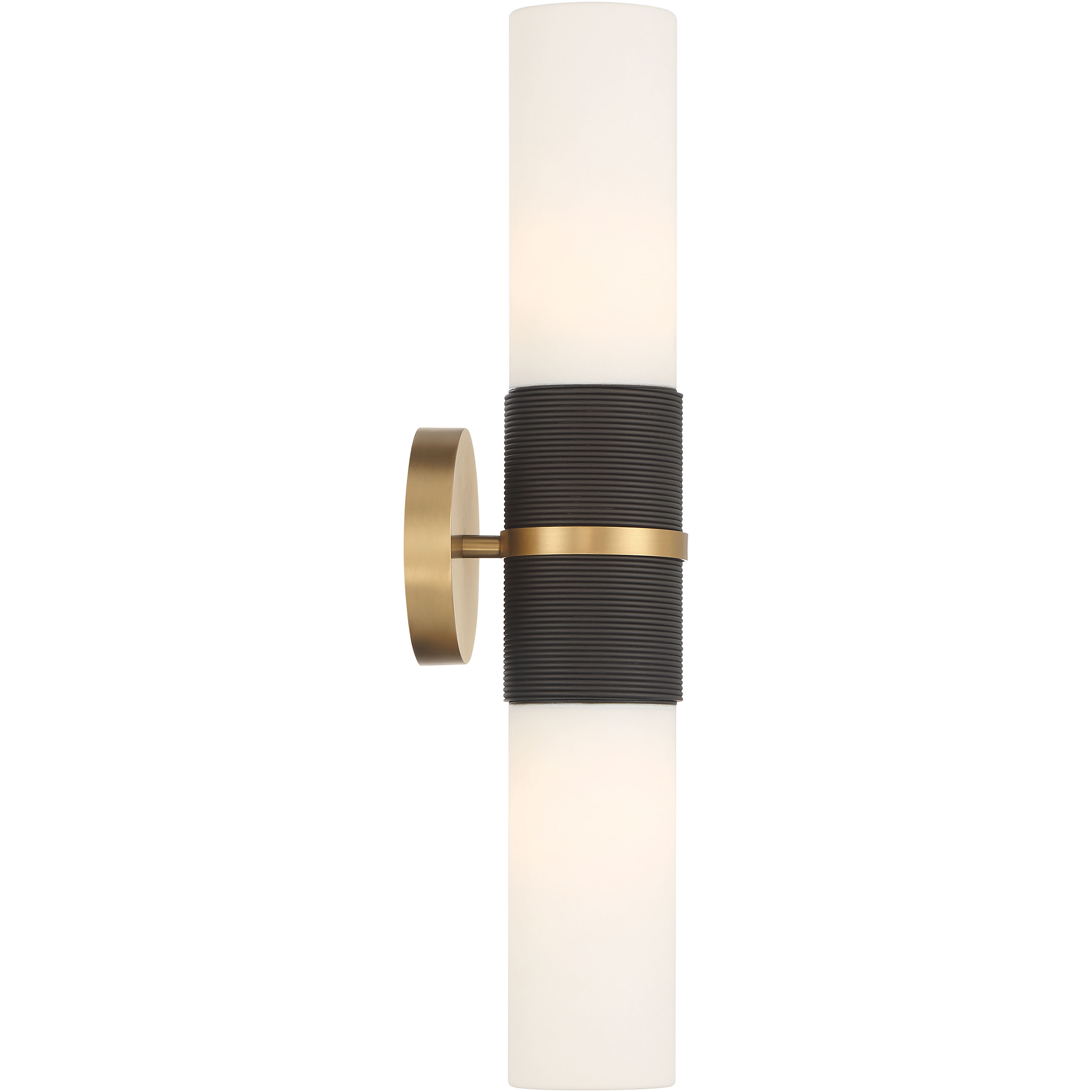 Linthor 2 Light 5 inch Legacy Brass and Dark Bronze Wall Sconce Wall Light