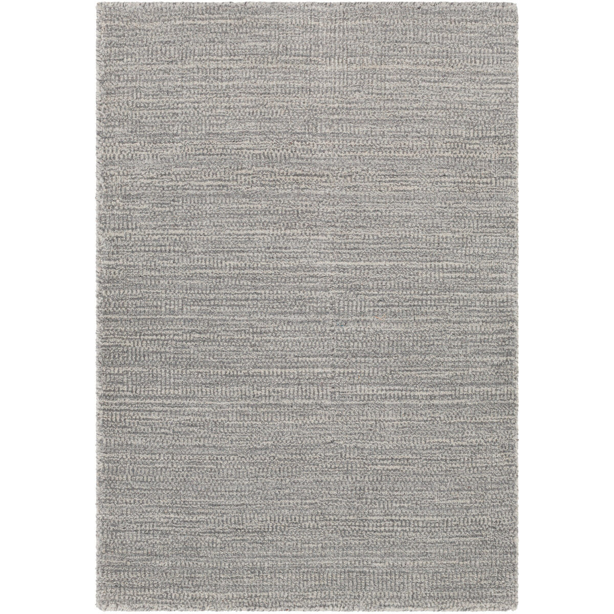 Costine 36 X 24 inch Charcoal/Medium Gray/Ivory Rugs, Rectangle