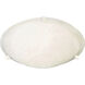 Malaga 4 Light 20 inch White Flush Mount Ceiling Light in Marble