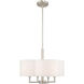 Chelsea 4 Light 18 inch Brushed Nickel Pendant Chandelier Ceiling Light