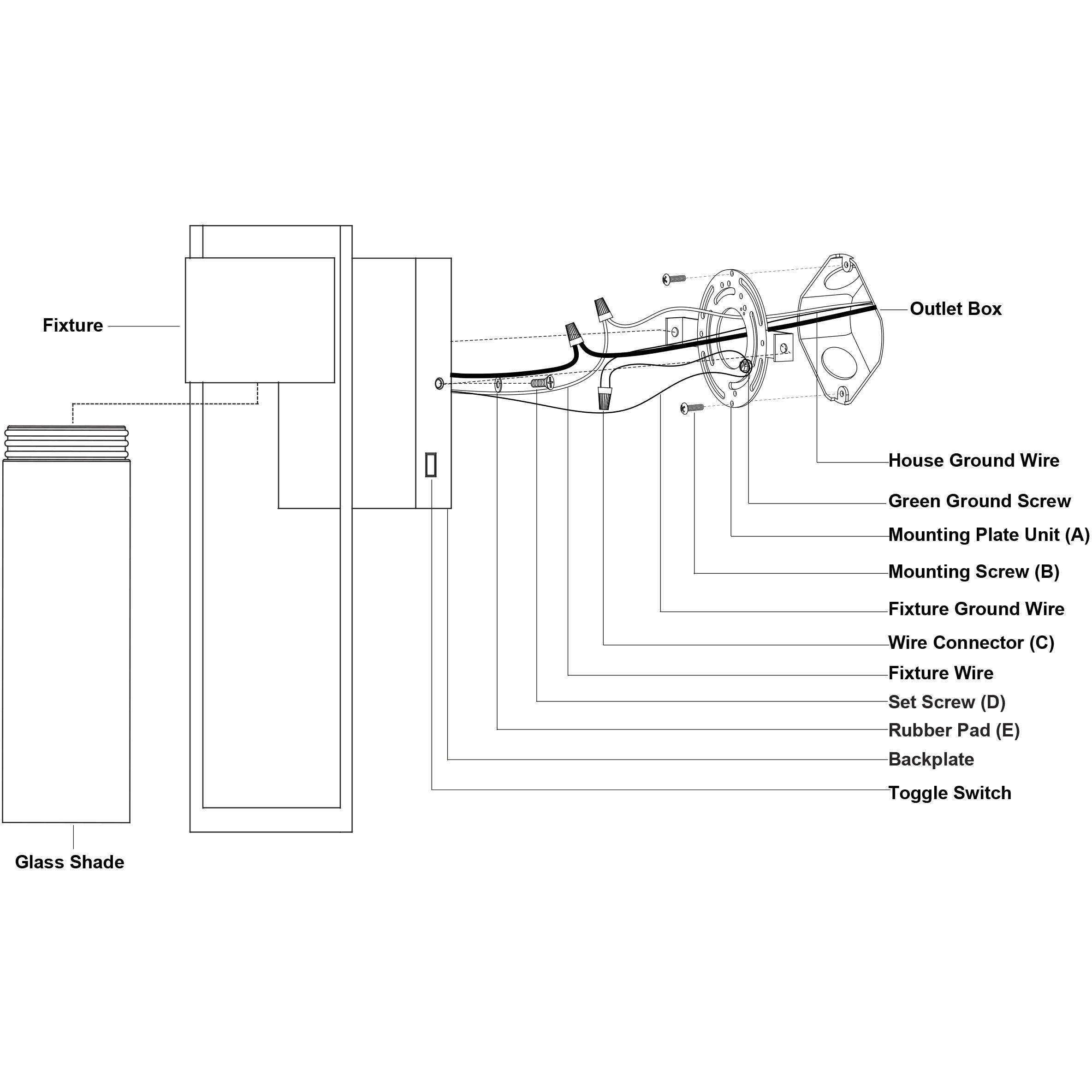 Sawyer LED 14.25 inch Matte Black Outdoor Wall
