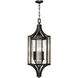 Bristol 3 Light 11.9 inch Black Outdoor Lantern