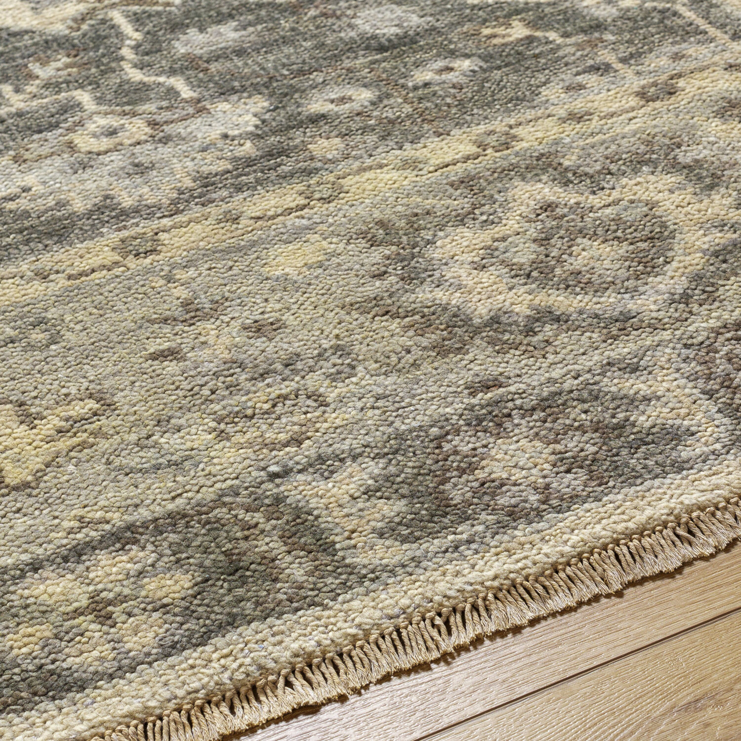 Biscayne 108 X 72 inch Olive Rug, Rectangle