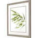 Willow Branch Green and Beige and Brown and Neutral Framed Art
