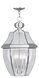 Monterey 4 Light 16 inch Brushed Nickel Outdoor Pendant Lantern