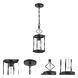 Jolenne 1 Light 6.97 inch Flat Black Mini Pendant Ceiling Light