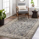Theodora 96 X 96 inch Medium Gray Rug in 8 Ft Round, Round