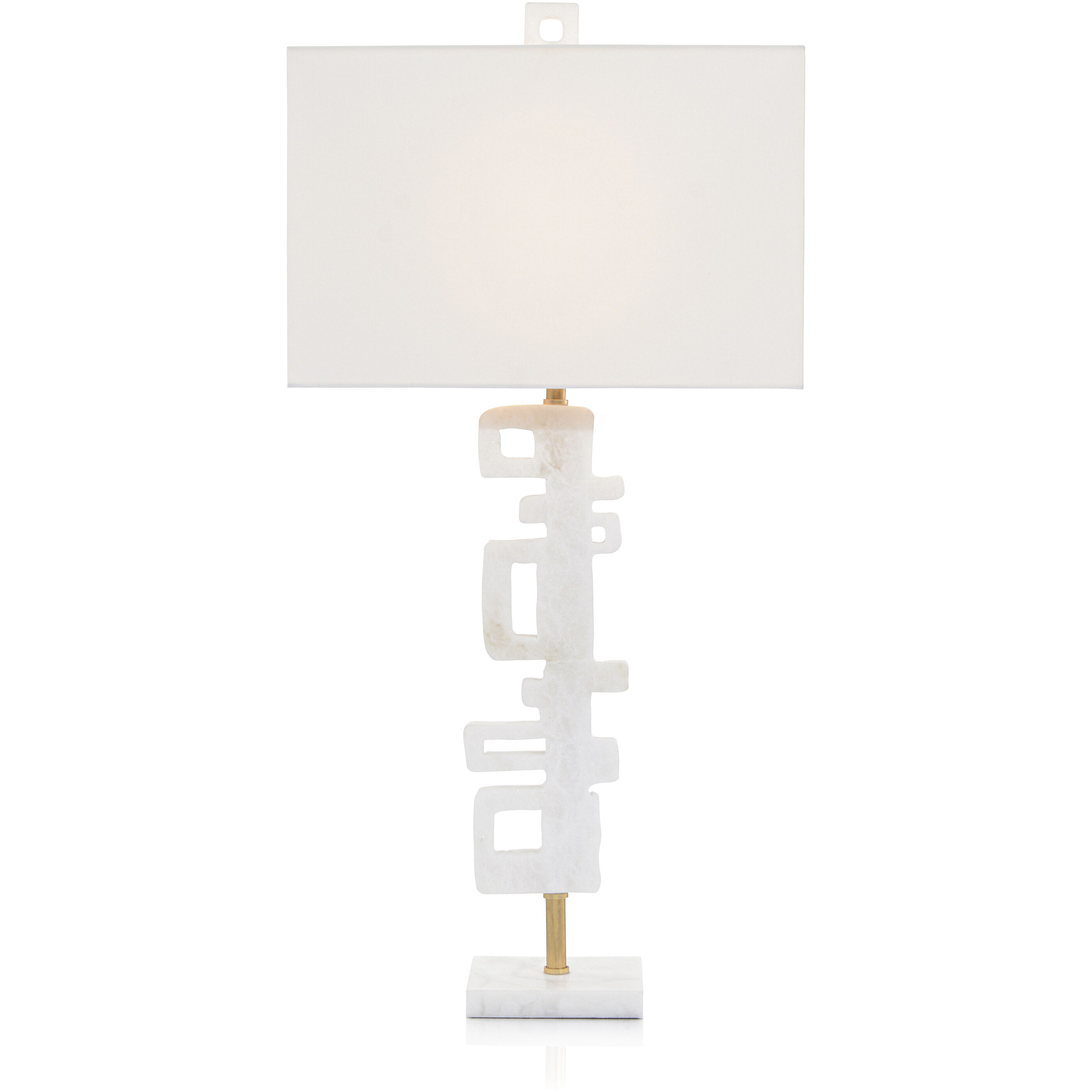 Abstract Gold Table Lamp Portable Light
