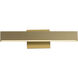 Alumilux Sideline LED 18 inch Satin Brass Bath Vanity Wall Light
