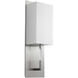 Epoch 1 Light 5.25 inch Satin Nickel Sconce Wall Light