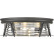 Cape Harbor 4 Light 20 inch Bronze Flush Mount Ceiling Light