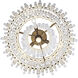 Lafayette 4 Light 18 inch Havana Gold Chandelier Ceiling Light