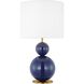 kate spade new york Suki 22.13 inch 9 watt Navy Table Lamp Portable Light