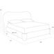 Knowles Eclipse White Bed, King