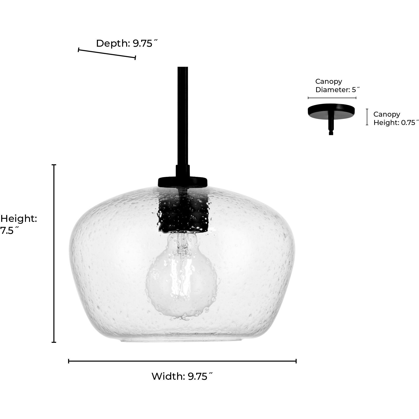 Pomari 1 Light 9.75 inch Vintage Brass Pendant Ceiling Light