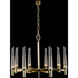 Mariner Luxury LED 30.71 inch Polished Brass Chandelier Ceiling Light