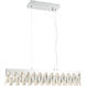 Curio LED 32.25 inch Chrome Island Light Ceiling Light