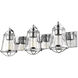 Mariner 3 Light 24 inch Chrome Vanity Wall Light