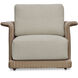Meredith Beige Outdoor Accent Chair