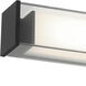 Cardenne LED 26 inch Matte Black Wall Sconce Wall Light