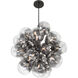 Neveh 25 Light 31.75 inch Gun Metal Pendant Ceiling Light