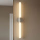 Connor LED 30 inch Satin Nickel Vanity Light Wall Light