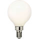 Branded Lamps LED 19 - G16-1/2 C - E12 Candelabra 4 watt 120 3000K Light Bulb