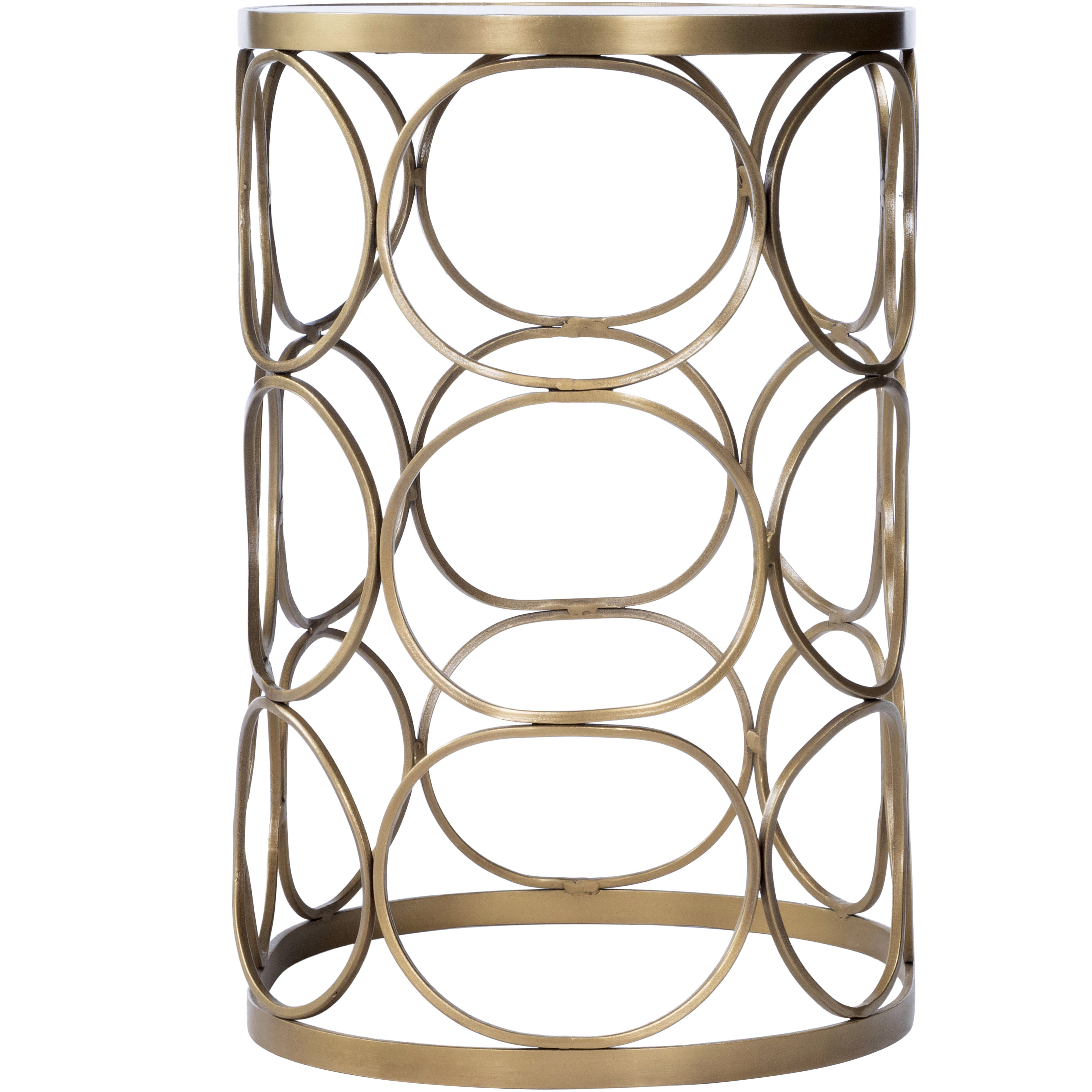 Butler Loft Talulah Oval Marble 21 X 20 inch Metalworks Accent Table