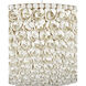Virtu 1 Light 24 inch Pearlized White Pendant Ceiling Light