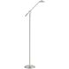 Lahoya 45 inch 10 watt Satin Nickel Floor Lamp Portable Light