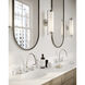 Latimer 1 Light 5 inch Polished Nickel Wall Sconce Wall Light, Barry Goralnick Collection