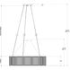 Ancroft LED 32 inch Contemporary Silver Leaf Chandelier Ceiling Light