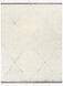 Sahara 120 X 96 inch Cream Rug in 8 x 10, Rectangle