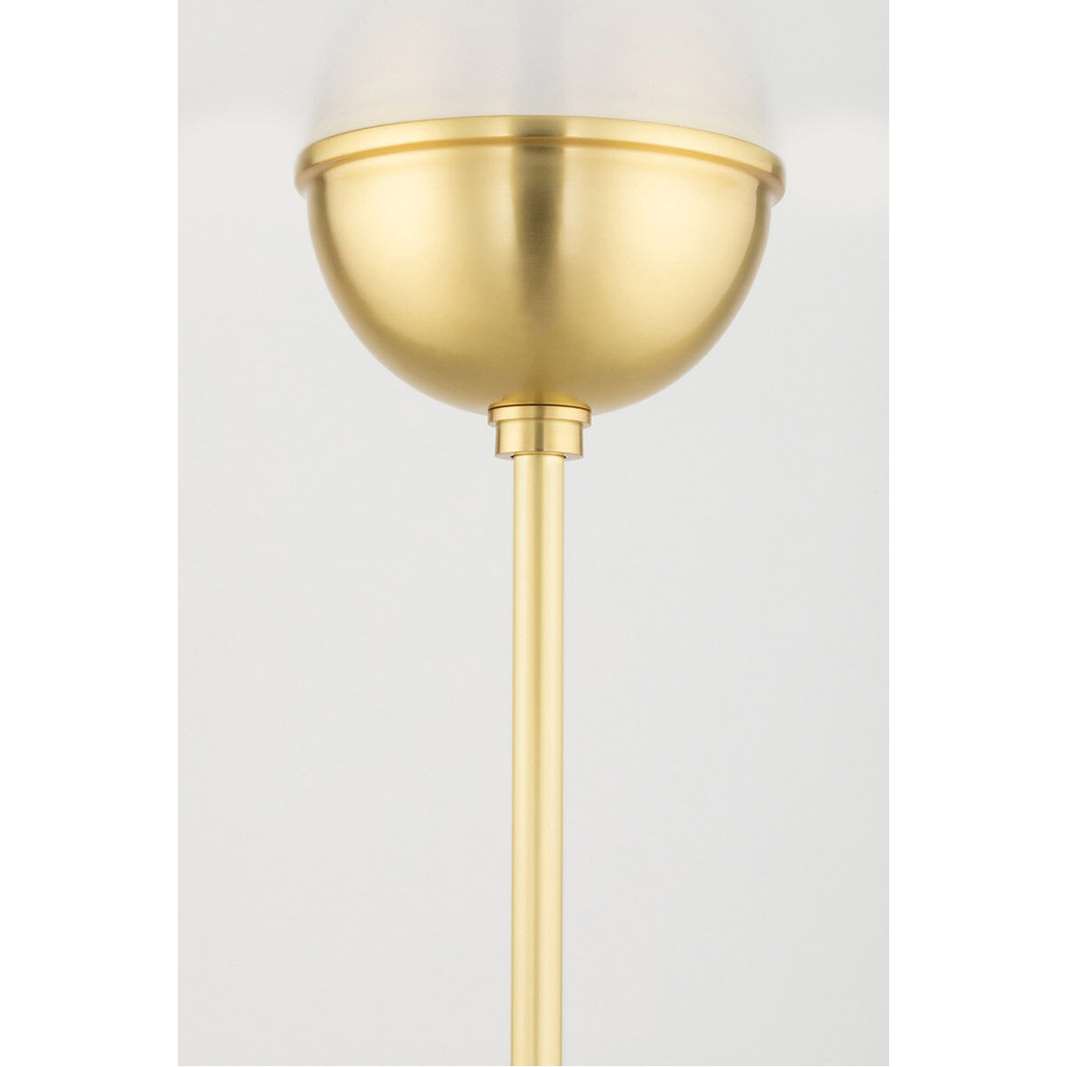 Saratoga LED 62.5 inch Aged Brass Chandelier Ceiling Light