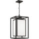 Aiden 1 Light 12.5 inch Black Outdoor Hanging Lantern