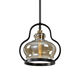 Cotulla 1 Light 12 inch Aged Black Mini Pendant Ceiling Light