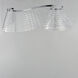 Tartan LED 32 inch Polished Chrome Linear Pendant Ceiling Light